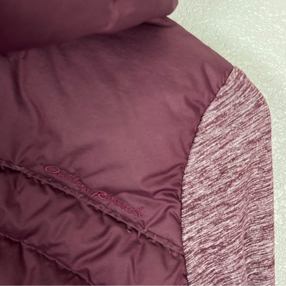 Outdoor Research Plaza Hoodie Jacket, Pinot S - Duck Down, Puffer, Purple Wine - Picture 10 of 16